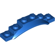 Lego auto blatník 1 1/2x6x1, modrá (4525848, 6189193)